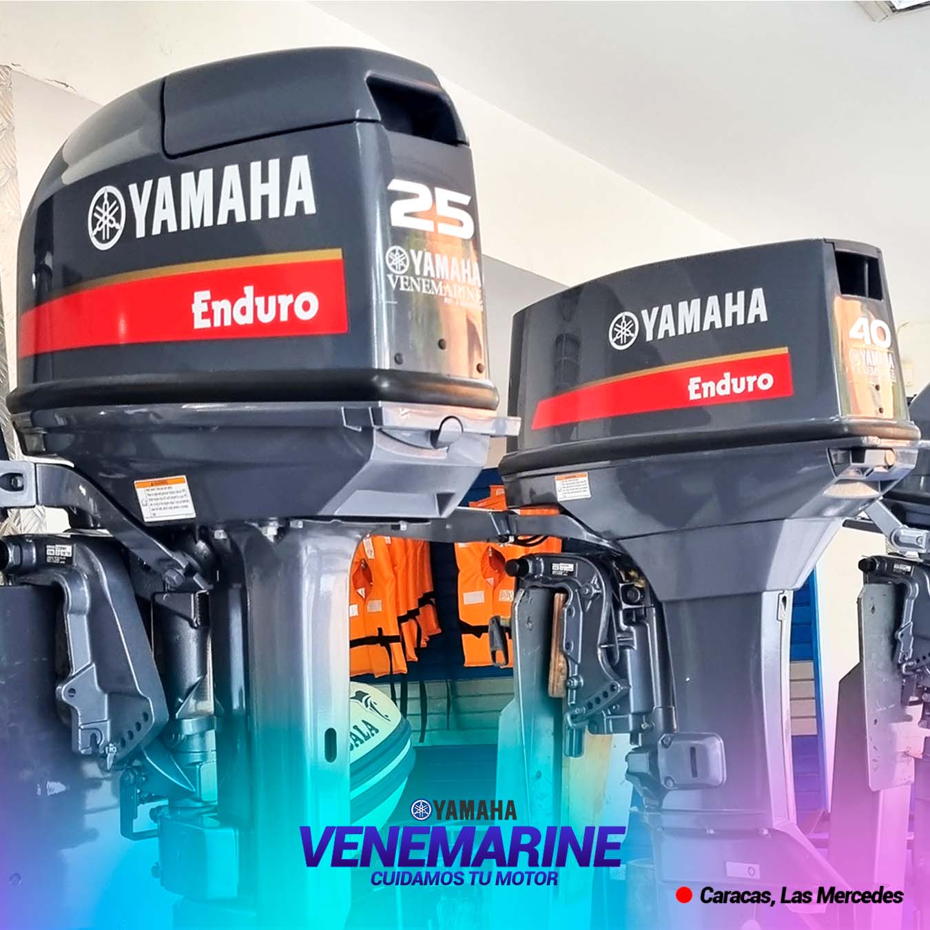 MOTOR FUERA DE BORDA YAMAHA MOD: E40GMHS