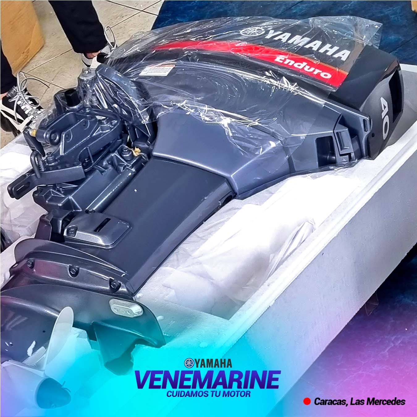 MOTOR FUERA DE BORDA YAMAHA MOD: E40GMHS