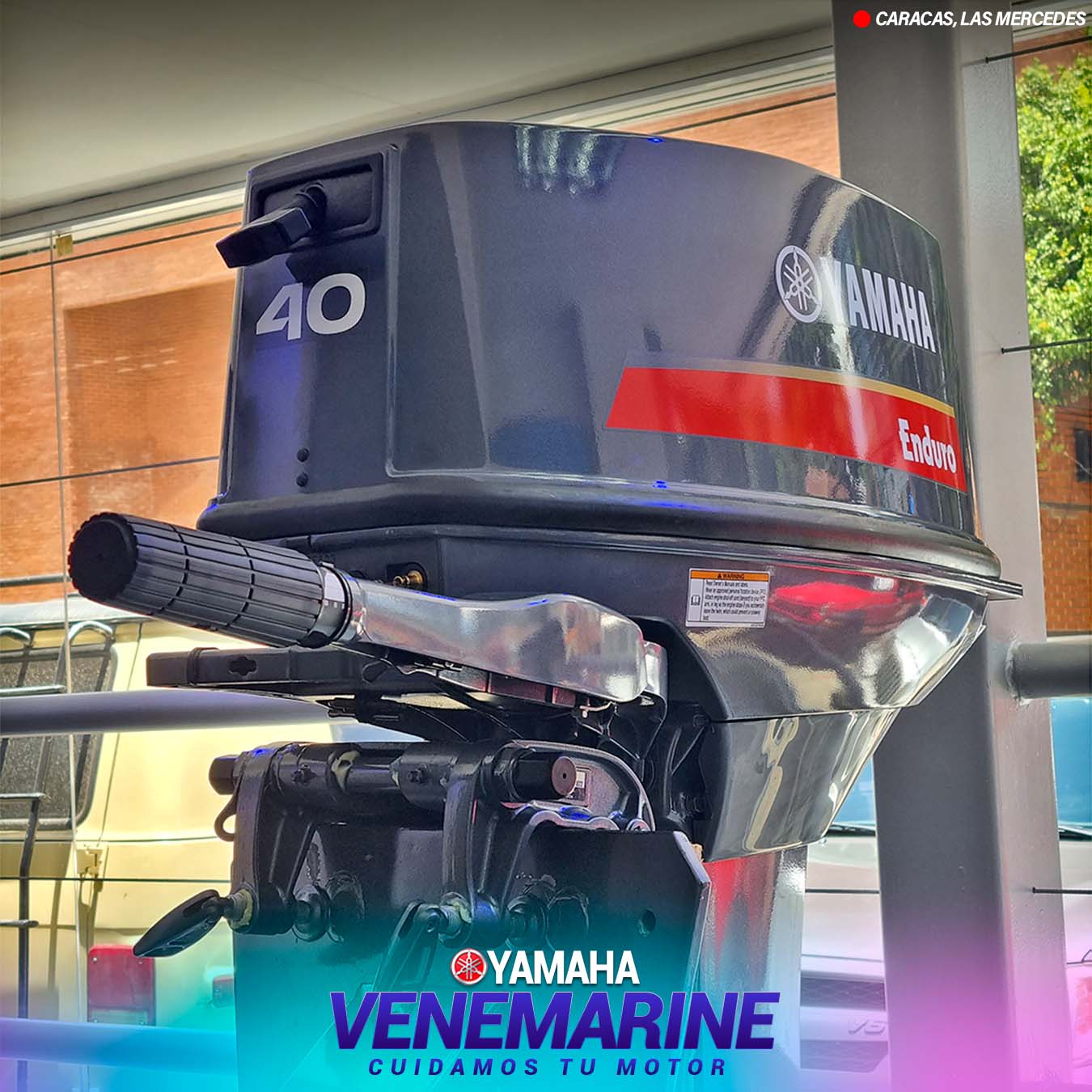 MOTOR FUERA DE BORDA YAMAHA MOD: E40GMHS