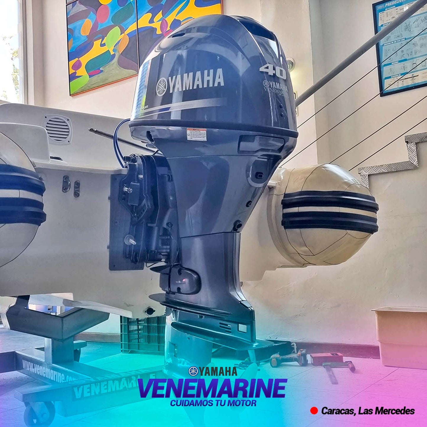 MOTOR FUERA DE BORDA YAMAHA MOD: F40FETL