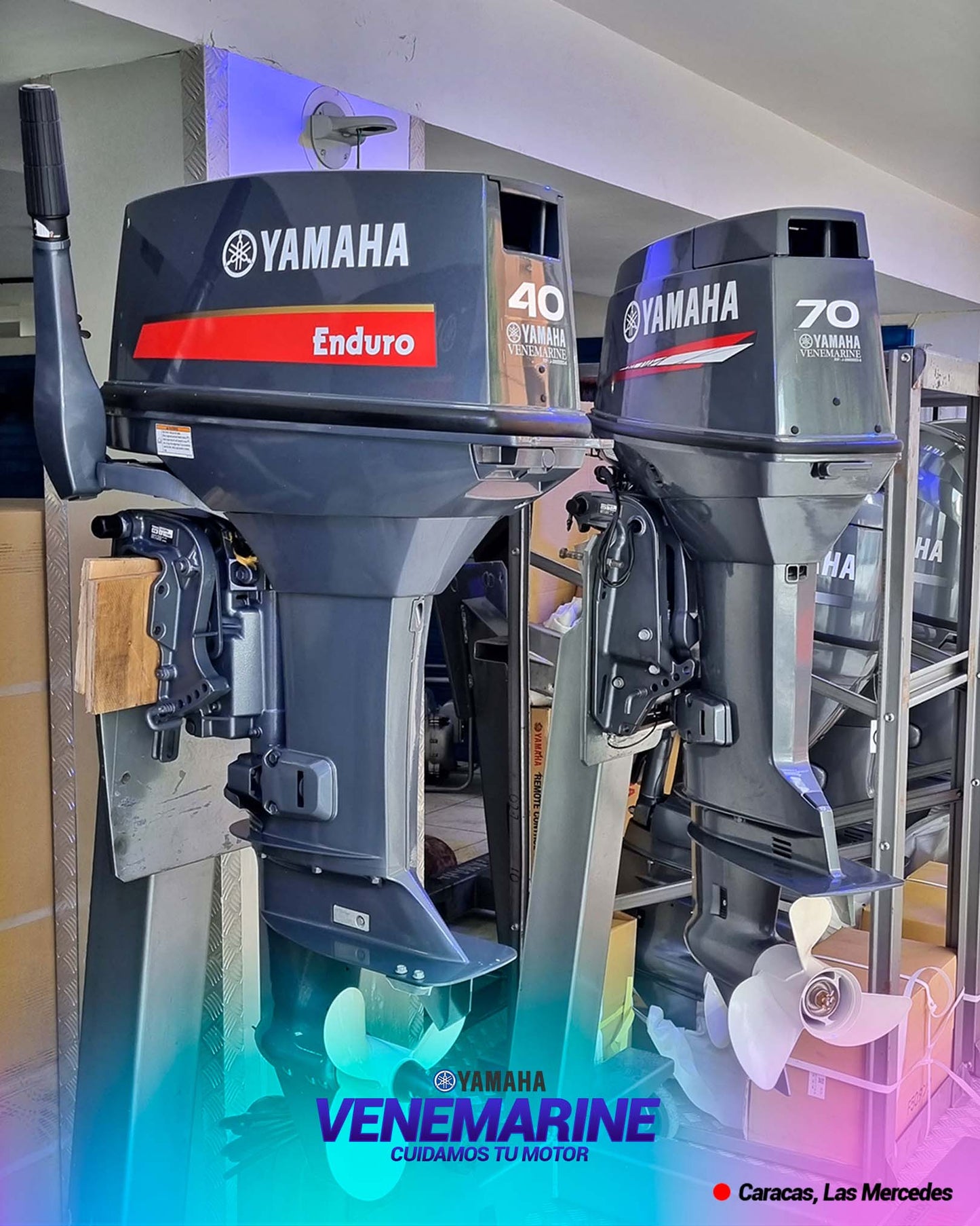 MOTOR FUERA DE BORDA YAMAHA MOD: E40GMHS