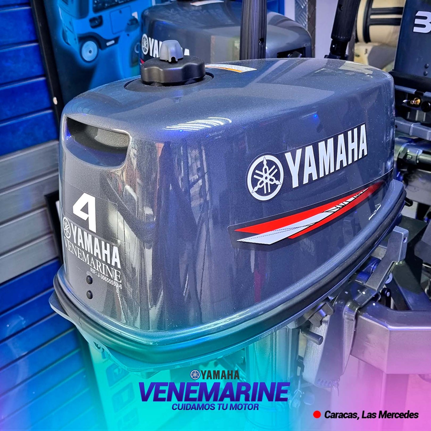 MOTOR FUERA DE BORDA YAMAHA MOD: 4DMH