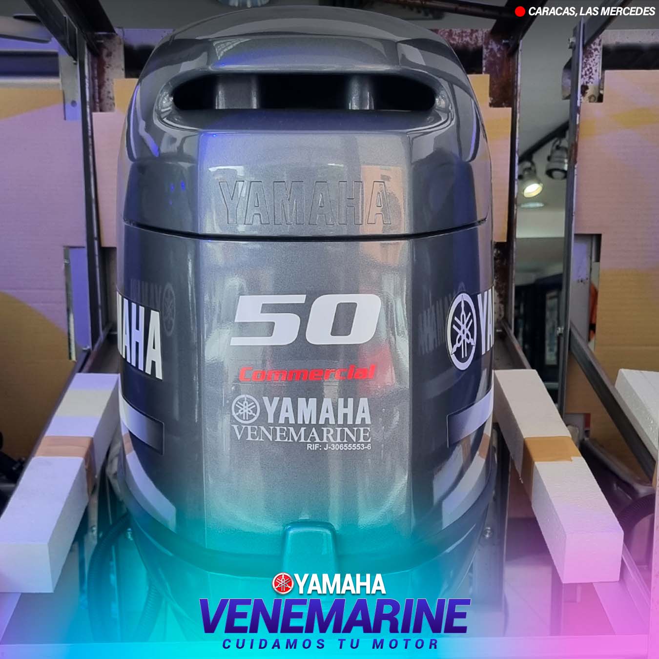 MOTOR FUERA DE BORDA YAMAHA MOD: F50DETL