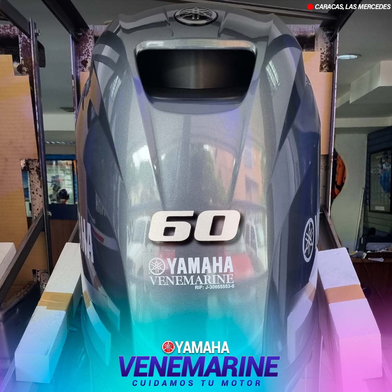 MOTOR FUERA DE BORDA YAMAHA MOD: F60FETL