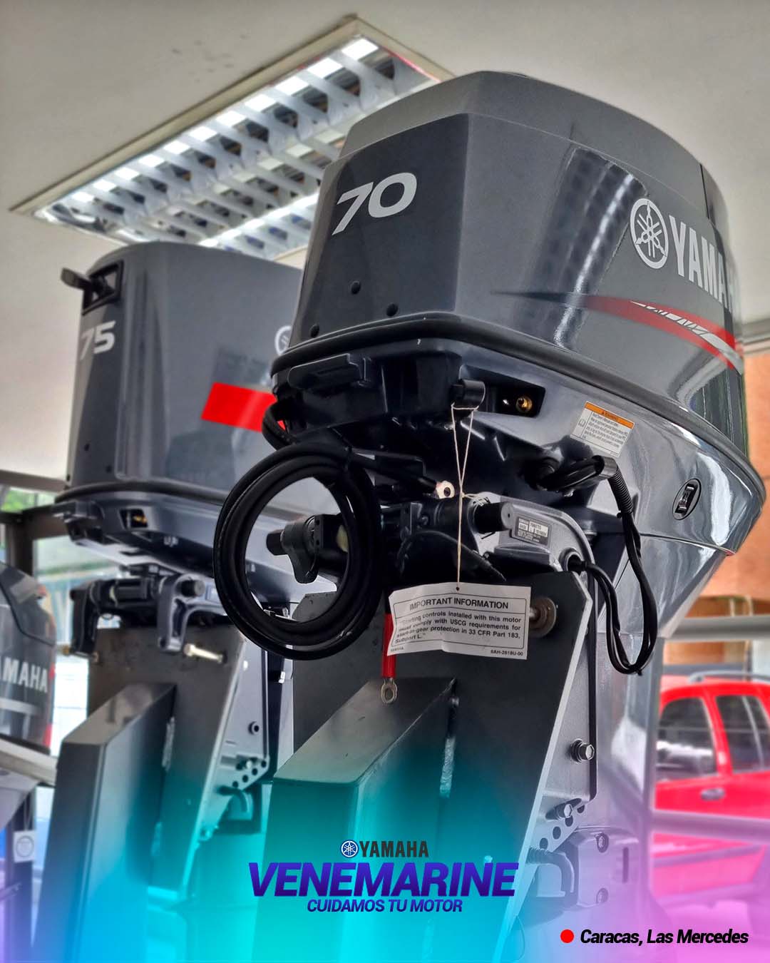 MOTOR FUERA DE BORDA YAMAHA MOD: E75BMHD
