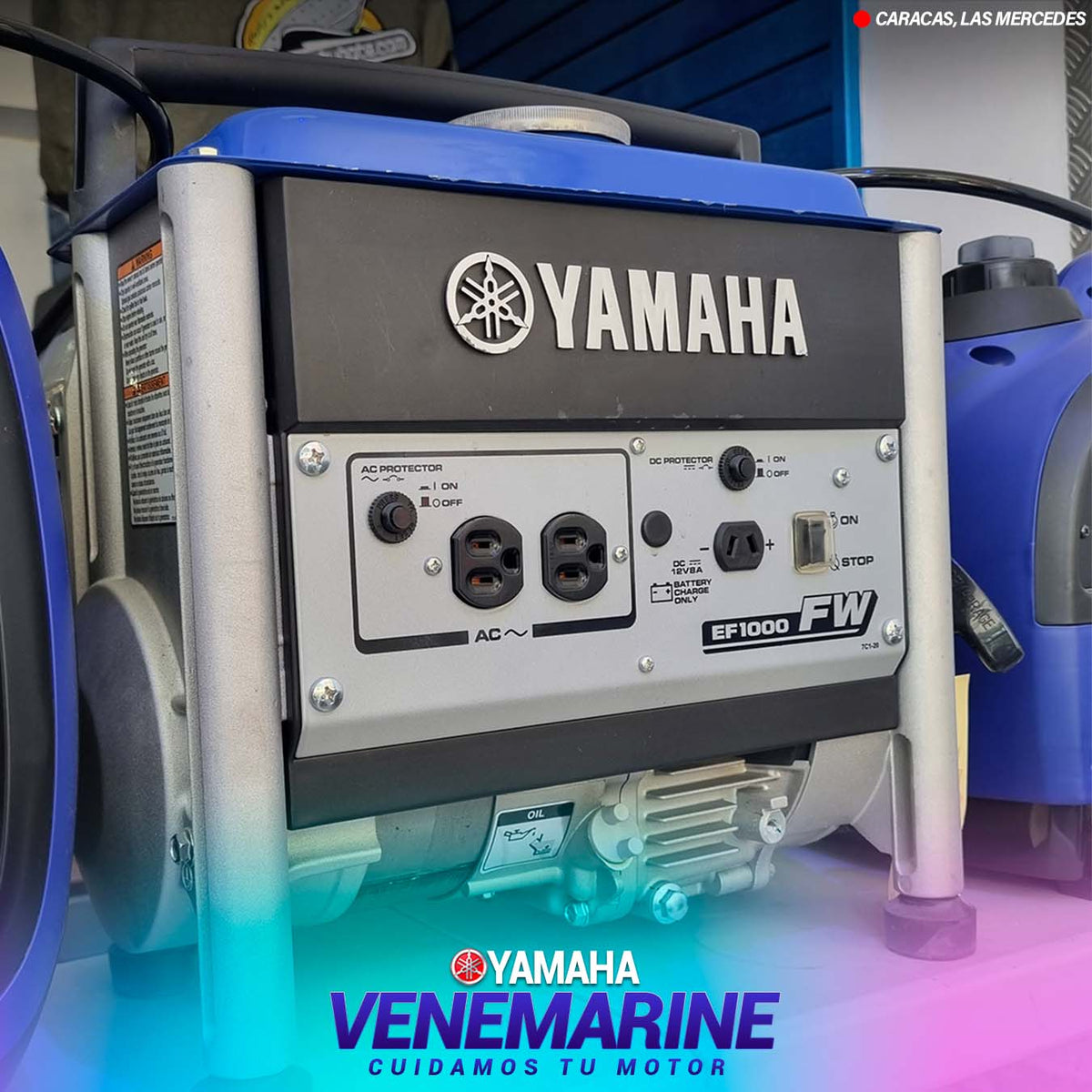 PLANTA ELECTRICA YAMAHA 4T MOD: EF1000FW