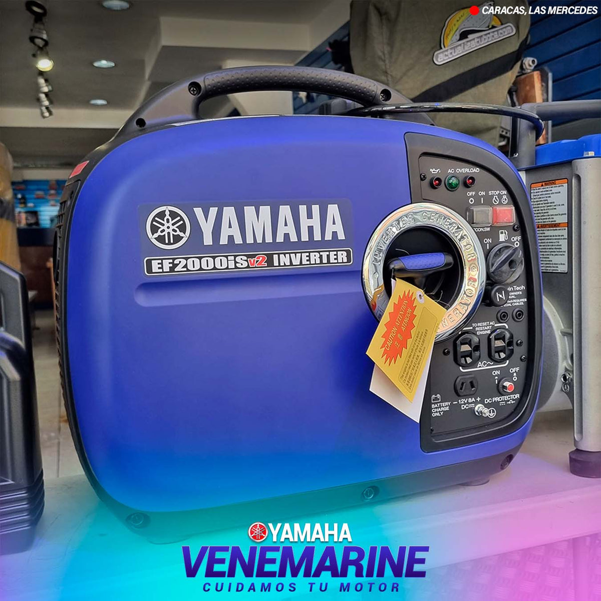 PLANTA ELÉCTRICA YAMAHA INSONORIZADA MOD: EF2000iS
