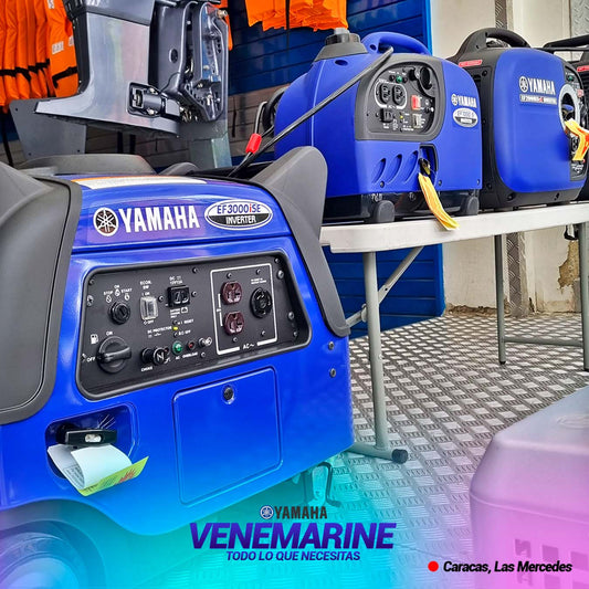 Generador eléctrico, marca, YAMAHA, 3000 W. Arranque eléctrico.